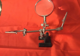 Helping Hands Free Magnifier with Clips Ideal for Hobbies and Crafts New - $11.87