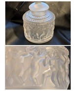 Lalique Les Enfants Cherub Frosted Crystal Perfume Bottle Stopper France... - €179,32 EUR
