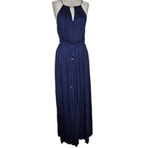 Navy Sleeveless Maxi Dress Size Small - £34.83 GBP