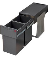 Trash Can Pull Out - Hailo Easy Cargo 30, 2 x 4 Gallons Capacity - $239.54 CAD