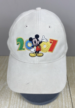 Walt Disney World 2007 Mickey Mouse Embroidered Baseball Hat Adjustable ... - $9.50