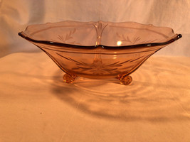 Lancaster Petal Pink 11 Inch Console Bowl Depression Glass Mint - £23.56 GBP