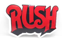 RUSH Logo  Peel &amp; Stick Sticker  5 1/4 &quot;x 3 1/2&quot; - £3.51 GBP