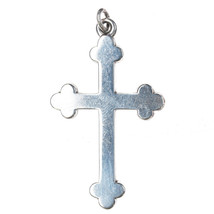 Retired James Avery budded cross pendant sterling silver - $98.75