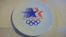 Los Angeles XXIIIrd Olympic Games 1984 Souvenir Ceramic Plate - $18.75
