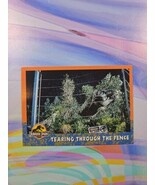 1993 Topps Jurassic Park Trading Card | Tearing Through the Fence #31 - $0.99