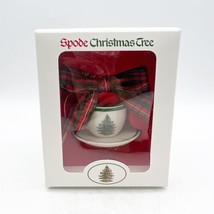 Vintage Spode Tea Cup Christmas Tree Ornament with Original Box Porcelain - £15.72 GBP