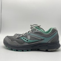 SAUCONY Cohesion 10 Running Shoes GrayGreen S15339-3 Women&#39;s size 9.5 - £17.01 GBP