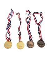 Lot of (4) Special Olympics Joseph KENNEDY Gold Bronze Medal Medallion w... - $901.87 MXN