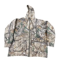 Gander Mountain Guide Series Jacket Men&#39;s 2XL Camo Hunting Coat RealTree Quilted - £25.55 GBP