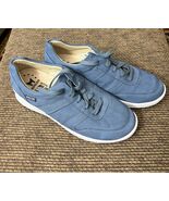 Mephisto Rebeca Perf Running Shoes Women's Size 8 Denim Blue Bucksoft NWOT - €60,52 EUR