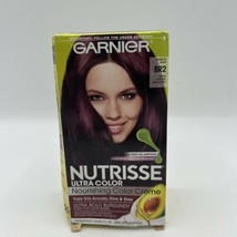 Garnier Nutrisse Passion Fruit BR2 Dark Intense Burgundy Permanent Haircolor - £9.33 GBP