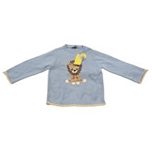 Gymboree Baby Boys Lion Sweater Sock Monkey Friends Blue 18-24 M Cotton ... - $41.83 CAD