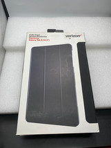 Verizon Folio Case &amp; Tempered Glass Bundle for Galaxy Tab A (10.5 inch) ... - £3.14 GBP