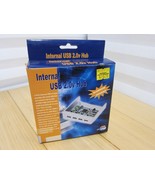Vintage Aluminum Internal PC Case USB 2.0 4 Port Hub - $19.22 CAD