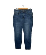 Judy Blue Jeans Womens 14W Blue Relaxed Fit Stretch Mid Rise Denim Classic - $33.33 CAD