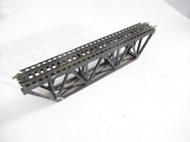 Ho Trains - Deck Bridge W/BRASS Track Section - FAIR- B31LL - £2.80 GBP