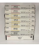 8 Genuine Canon iR ADVANCE C5045,C5051,C5250,C5255 GPR-30 MYK Toners ( N... - $6,328.71 MXN
