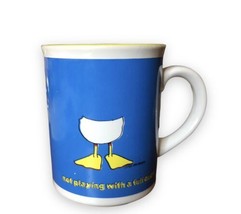 Ducktales Enesco Not Playing with a Full Duck Coffee Cup Mug John Baron ... - $12.00