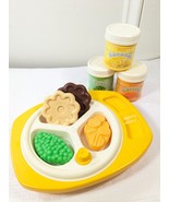 Vintage Fisher Price Fun With Food Babys Mealtime set #2150 cookies tray... - $51.97 CAD