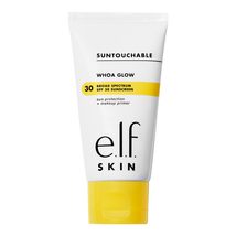 e.l.f. SKIN Suntouchable Whoa Glow SPF 30, Sunscreen &amp; Makeup Primer For... - $12.86