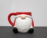 NEW Winter Wonder Lane Santa Figural Gnome Mug 16 OZ Ceramic - $14.99