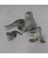 3 Ceramic Seals Made in Japan Vintage Figurines - $16.95