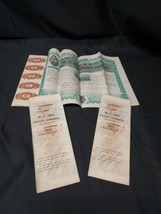 1897 RARE Lot 3 Stock Certificate W. F. ALLEN ELECTRIC Stewartstown NH C... - $74.62
