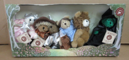 NOS Boyds Bears Wizard Of Oz Collection 6 Piece Jointed Plush Set 567934  F - £149.23 GBP