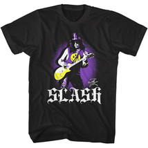 Slash 3 Eyed Smiley Men&#39;s T Shirt Guitar Shredding Live Guitarist Concert Guns - £21.55 GBP+