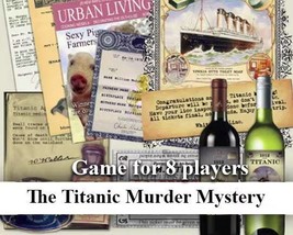 TITANIC MURDER MYSTERY dinner party game, Murder Mystery Dinner. Instant... - $375.27 MXN
