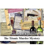 TITANIC MURDER MYSTERY dinner party game, Murder Mystery Dinner. Instant... - $19.95