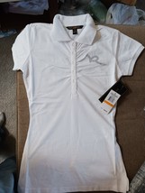 Rocawear Ladies Short Sleeve Polo Shirt Size L white new with tags. - £10.89 GBP