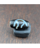 Vintage Old Himalayan Indo Tibetan Unique Eyes pattern DZI Agate Bead - $100.94 CAD