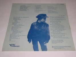 Janis Ian The Secret Life Of J. Eddy Fink Album Lyric Sheet Insert Vinta... - £12.29 GBP