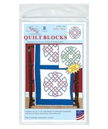 Jack Dempsey Needle Art Celtic Knot 18 Inch Quilt Blocks - $29.95 CAD