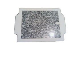 Marble Cheese Board, Rectangle 4-1/2&quot; x 7-1/2&quot; Excellent Condition! - £8.44 GBP