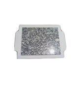Marble Cheese Board, Rectangle 4-1/2&quot; x 7-1/2&quot; Excellent Condition! - $14.65 CAD