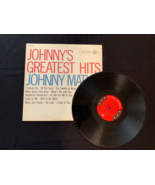 Johnny Mathis Johnny&#39;s Greatest Hits Columbia Records 33 RPM Vinyl Recor... - £12.94 GBP