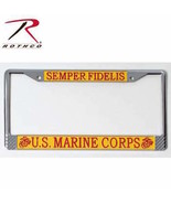 US Marines  USMC SEMPER FIDELIS License Plate Frame - $27.02 CAD