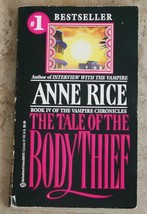 Anne Rice Vampire Chronicles Book IV TALE OF THE BODY THIEF 1993 SC - $5.00