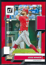 2022 Donruss #185 Jesse Winker Cincinnati Red Parallel /2022 - £1.57 GBP