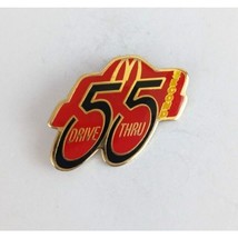 Vintage 55 Seconds Drive Thru McDonalds Employee Lapel Hat Pin - £10.98 GBP