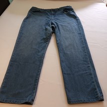 Gloria Vanderbilt Blue Jeans Women's 16 Short Denim Straight High-Rise Stretch image 14