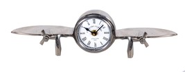 3&quot; Novelty Nickel Metal And Glass Analog Wall Clock - $258.59