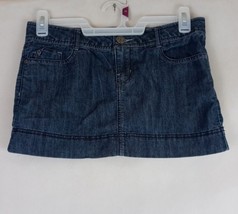 So Women&#39;s Denims Embroidered Jean Skirt size 9 - €12,72 EUR