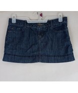 So Women&#39;s Denims Embroidered Jean Skirt size 9 - $14.84