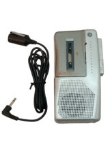 GE 3-5377A AVR Fast Playback Micro Cassette Recorder/Player + Mic Bundle... - £21.52 GBP