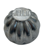 x4 Vintage JELL-O Logo Embossed Mmolds Stackable Aluminum 3 in Diameter ... - £11.02 GBP