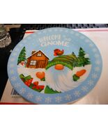 Royal Norfolk &quot;Welcome To Gnome&quot; Ceramic Dessert Lunch Plate 8&quot; NEW - $366.59 MXN